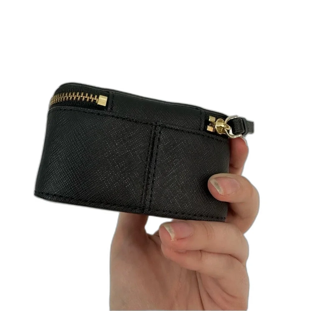 Kate Spade New York Black Travel Jewelry Box Dainty Cute Chic Storage